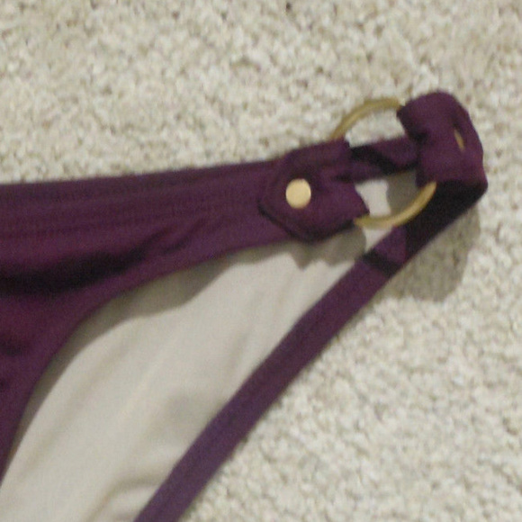 JCREW Italian Matte Rivet Hipster Bikini Bottom XS - Picture 2 of 6